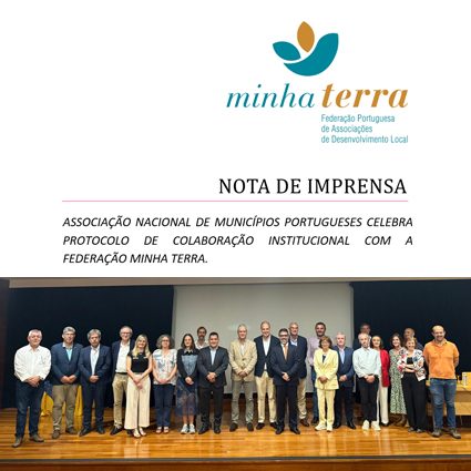 Nota Imprensa Minha Terra